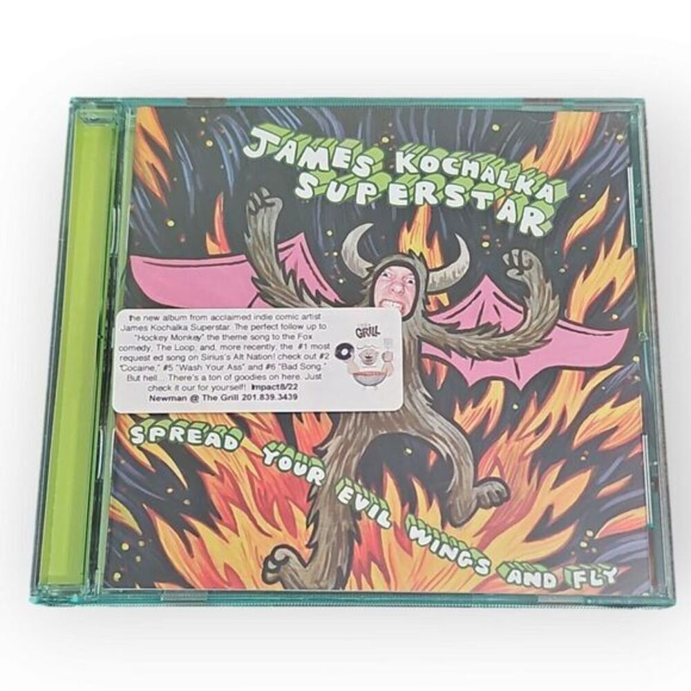 James‎ Kochalka Superstar – Spread Your Evil Wings And Fly [2006 Promotional CD]